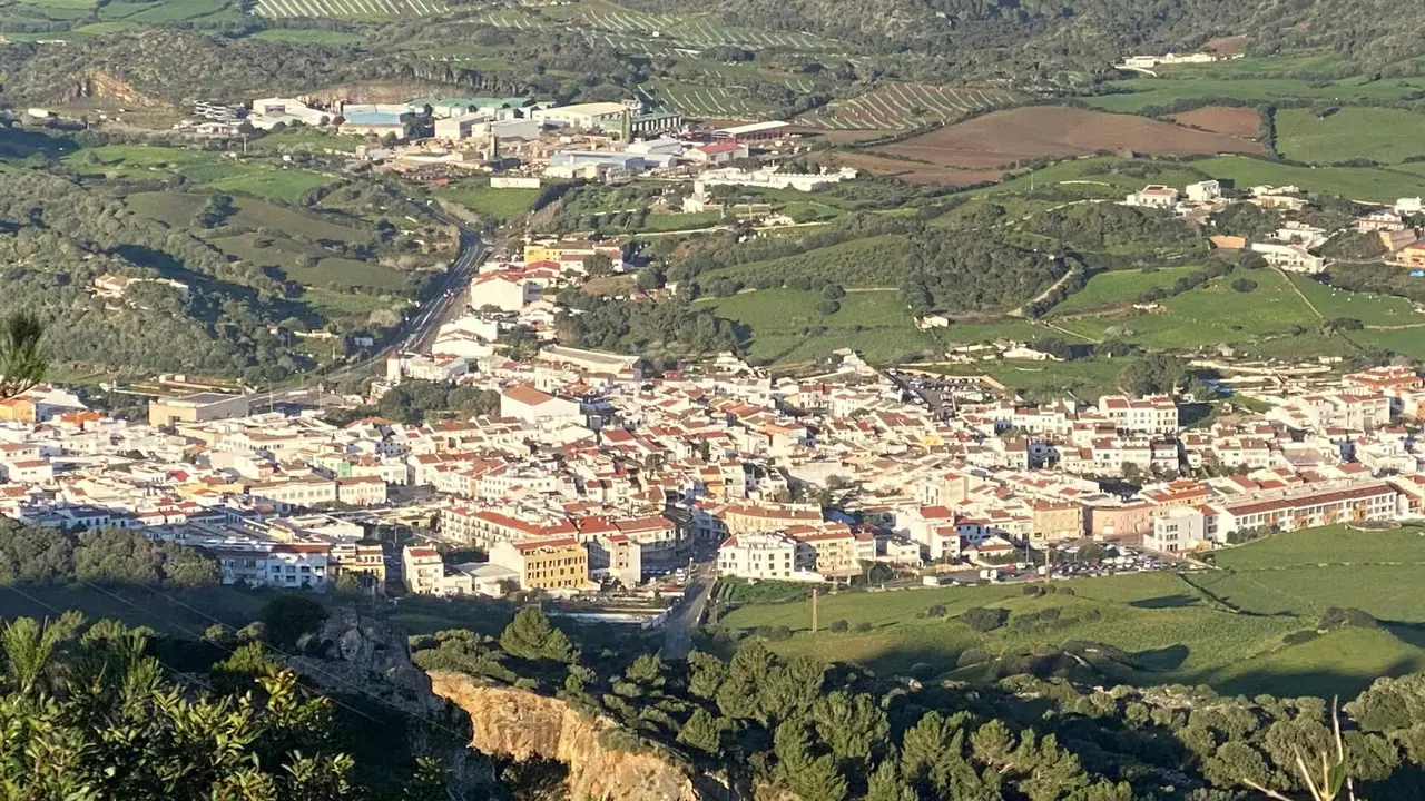 Panor&agrave;mica des Mercadal des de s&rsquo;alt des Toro